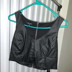 Black Crop Top
